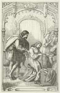 Illusztráció a zarándokok fejlődéséhez, John Bunyantól alkotó: English School