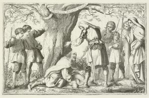 Illusztráció a zarándokok fejlődéséhez, John Bunyantól alkotó: English School