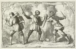 Illusztráció a zarándokok fejlődéséhez, John Bunyantól alkotó: English School