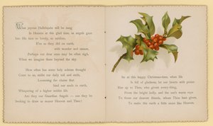 Dora Ross illusztrációja a Tidings Of Joy-hoz (színes litográfia) alkotó: English School
