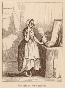 Illusztráció a Vanity Fairhez, Thackeraytől alkotó: English School
