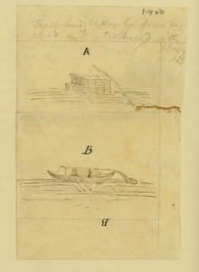 Illusztráció írott levelekből az Egyesült Államok nyugati részei felé vezető utazásról..., Elias Fordham Pym, 1818 (lásd még: 332331) alkotó: English School