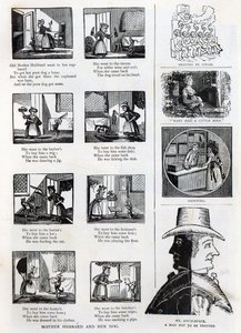 Illusztrációk a nagypapák képeskönyvéből, 1875 körül alkotó: English School