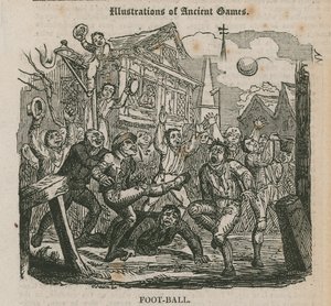 Ókori játékok illusztrációi: Labdarúgás alkotó: English School