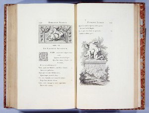 In Cassium Severum, Quintus Horatius Flaci műveiből, John Pine nyomta, 1733-7 alkotó: English School