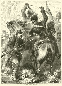 A dreux-i csatában, 1870 novemberében alkotó: English School