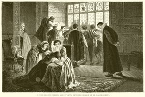 Az angol nagykövetségen, 1572. augusztus 25-én (Szent Bertalan holnapja) alkotó: English School