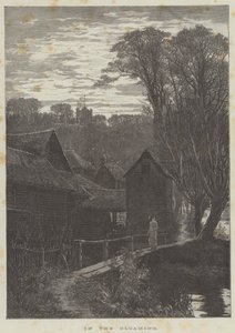 In the Gloaming (metszet) alkotó: English School