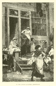 A zsidó negyedben, Amszterdamban alkotó: English School