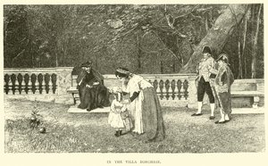 In der Villa Borghese von English School