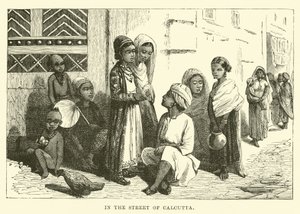 Kalkutta utcájában alkotó: English School
