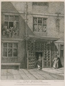 A Poultry Compter belső nézete alkotó: English School