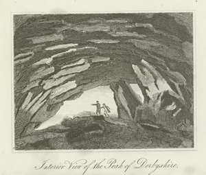 Belső kilátás a Derbyshire csúcsára alkotó: English School