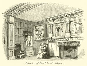 A Bradshaws House belseje alkotó: English School