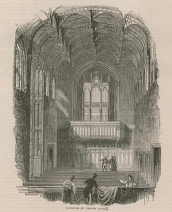 A Crosby Hall belseje alkotó: English School