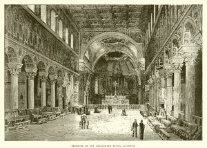 San Apollinare Nuovo belseje, Ravenna alkotó: English School