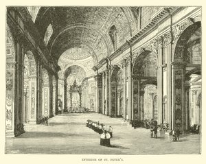 Szent Péter belseje alkotó: English School