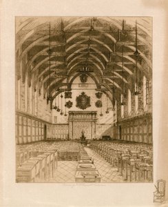 A Westminster Iskola belseje alkotó: English School