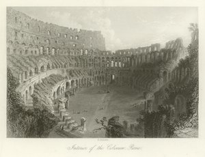 A Colosseum belseje, Róma
