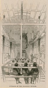 Az úszó templom belseje alkotó: English School