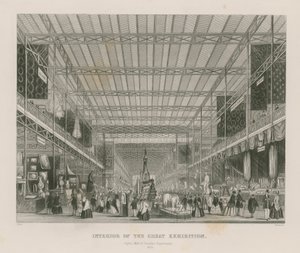 A Nagy Kiállítás belseje, 1851, Ceylon, Málta és Kanada alkotó: English School