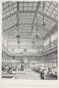 Az alsóház belseje alkotó: English School