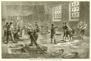 A pénzverde belseje alkotó: English School