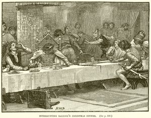 Balliols karácsonyi vacsorájának megszakítása alkotó: English School