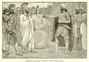 Interjú Agesilaus és Pharnabazus között alkotó: English School