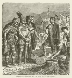 Interjú Julianus és a frank főnökök között alkotó: English School