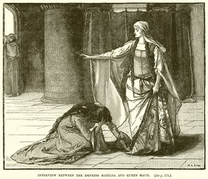 Interjú Matilda császárnő és Maud királynő között alkotó: English School