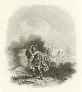 Unerschrockenes Verhalten von Kapitän Macdonald von English School