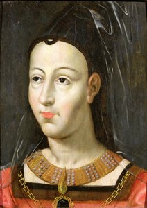 Bourbon Izabella ("Margaret of York" felirattal) 1581-1613 körül (olaj, tábla) alkotó: English School