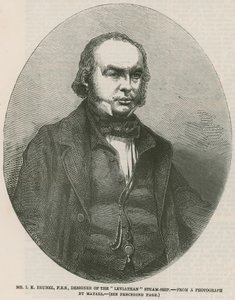 Isambard Kingdom Brunel, a Leviathan gőzhajó tervezője alkotó: English School