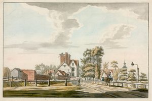 Islington, Canonbury Tower (wc papíron) alkotó: English School