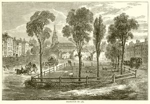 Islington 1780-ban alkotó: English School