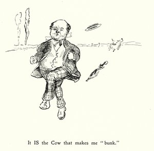 A tehén az, ami "bunkóvá" tesz; nem a tehén, ami szerzetessé tesz (litho) alkotó: English School