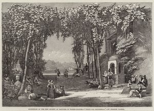 Olaszország, La Saltarella (metszet) alkotó: English School