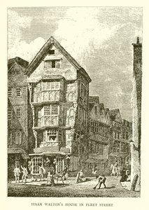 Izaak Walton háza a Fleet Streeten