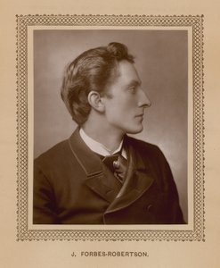 J Forbes-Robertson, egy speciálisan a Theater számára készült fényképről alkotó: English School