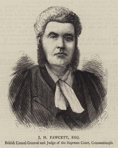 J H Fawcett, Esquire (metszet) alkotó: English School