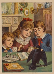 Jack a tollal (színes litográfia) alkotó: English School