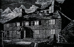 Jamaica Inn, Bodmin Moor, Cornwall (litho) alkotó: English School