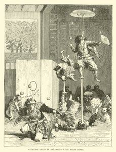 Japán bravúrok a hamis orrokon való egyensúlyozásban alkotó: English School