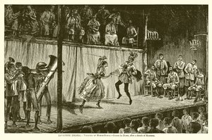 Javanese Drame. - Moros-Moros Színház alkotó: English School