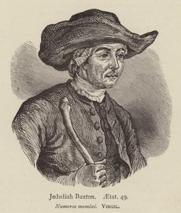 Jedediah Buxton, aetat 49 (metszet) alkotó: English School