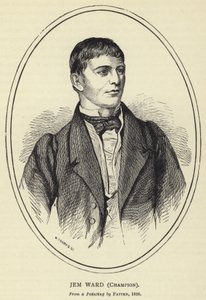 Jem Ward, bajnok, Patten festményéből, 1826 alkotó: English School