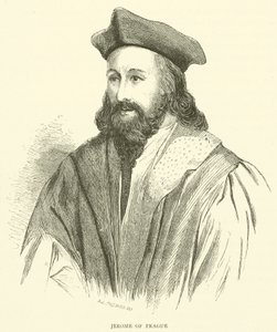 Prágai Jeromos (metszet) alkotó: English School