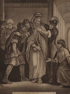 Jézus töviskoronával megkoronázva (metszet) alkotó: English School