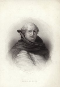 Johann Tetzel alkotó: English School